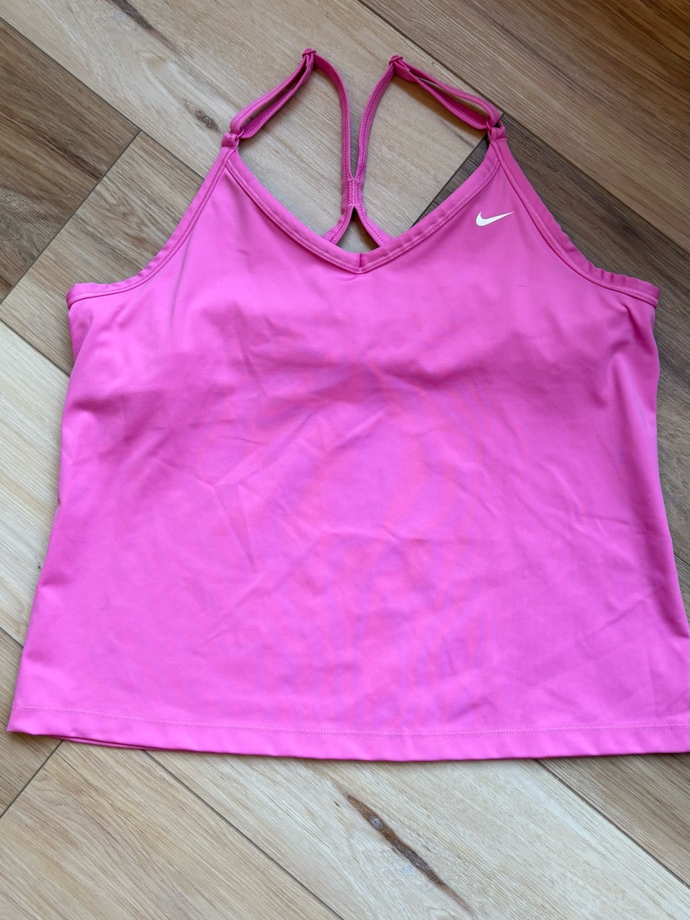 Nike Women’s Hot Pink Racerback Strappy Tank Top